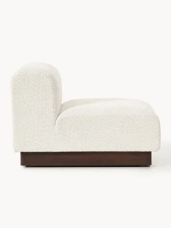 Módulo central sofá de borreguillo bouclé Natalie