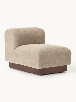 Módulo central sofá de borreguillo bouclé Natalie