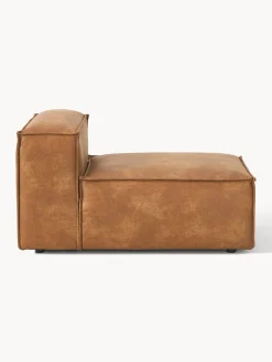 Módulo central sofá de cuero reciclado Lennon