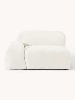 Módulo de esquina de borreguillo bouclé Wolke