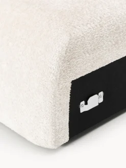 Módulo de esquina de borreguillo bouclé Wolke