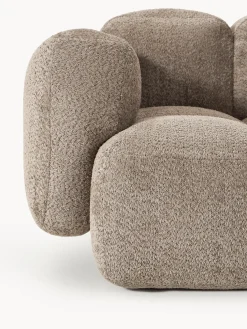 Módulo de esquina de borreguillo bouclé Tayla