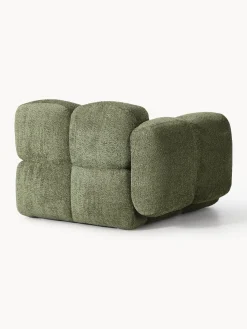 Módulo de esquina de borreguillo bouclé Tayla