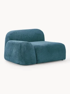 Módulo de esquina de borreguillo bouclé Wolke