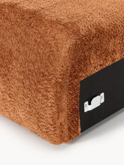 Módulo de esquina de borreguillo bouclé Wolke