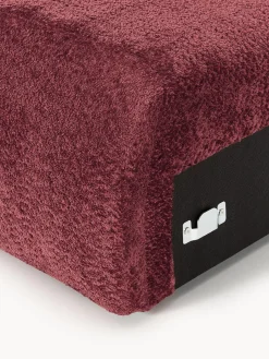 Módulo de esquina de borreguillo bouclé Wolke