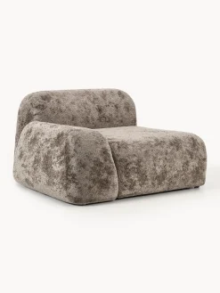 Módulo de esquina de borreguillo bouclé Wolke