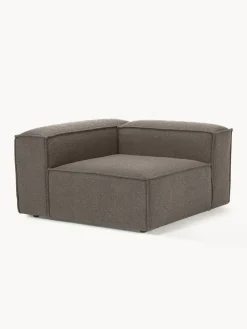 Módulo de esquina en tejido bouclé sofá Lennon