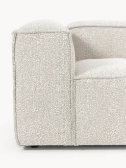 Módulo de esquina en tejido bouclé Lennon