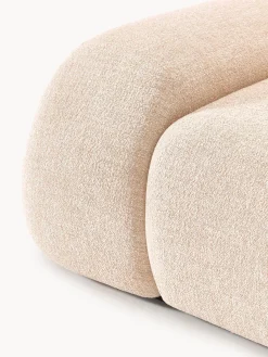 Módulo de esquina en tejido bouclé Wolke