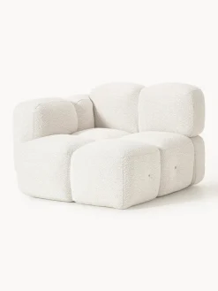 Módulo de esquina en tejido bouclé Tayla