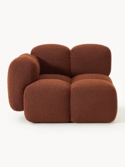 Módulo de esquina en tejido bouclé Tayla