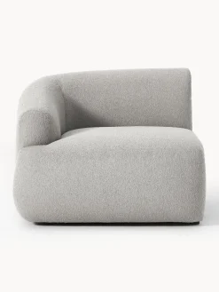 Módulo de esquina en tejido bouclé Sofia