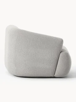 Módulo de esquina en tejido bouclé Sofia