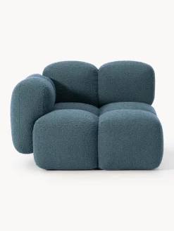 Módulo de esquina en tejido bouclé Tayla