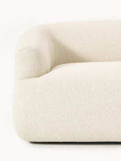 Módulo de esquina en tejido bouclé Sofia