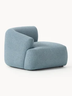 Módulo de esquina en tejido bouclé Sofia