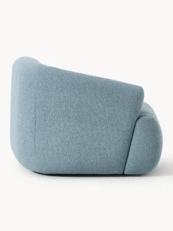 Módulo de esquina en tejido bouclé Sofia