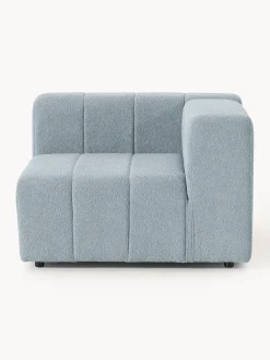 Módulo de esquina en tejido bouclé Lena