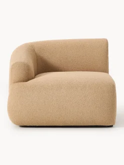 Módulo de esquina en tejido bouclé Sofia