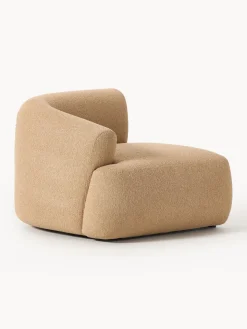 Módulo de esquina en tejido bouclé Sofia