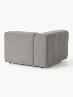 Módulo de esquina en tejido bouclé Lena