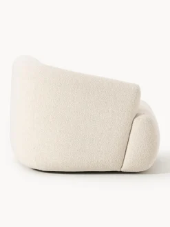 Módulo de esquina en tejido bouclé Sofia