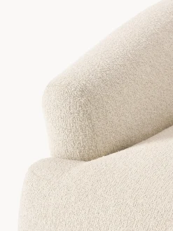 Módulo de esquina en tejido bouclé Sofia