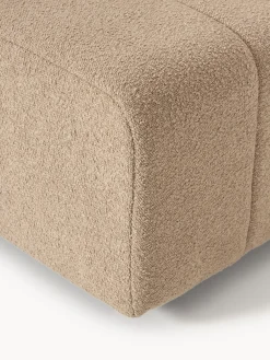 Módulo de esquina en tejido bouclé Lena