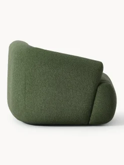 Módulo de esquina en tejido bouclé Sofia