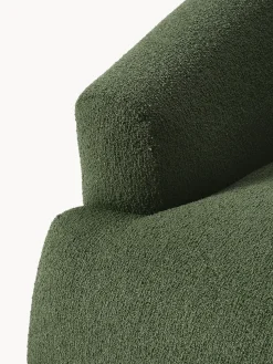 Módulo de esquina en tejido bouclé Sofia