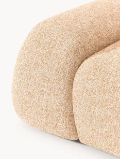 Módulo de esquina en tejido bouclé Wolke