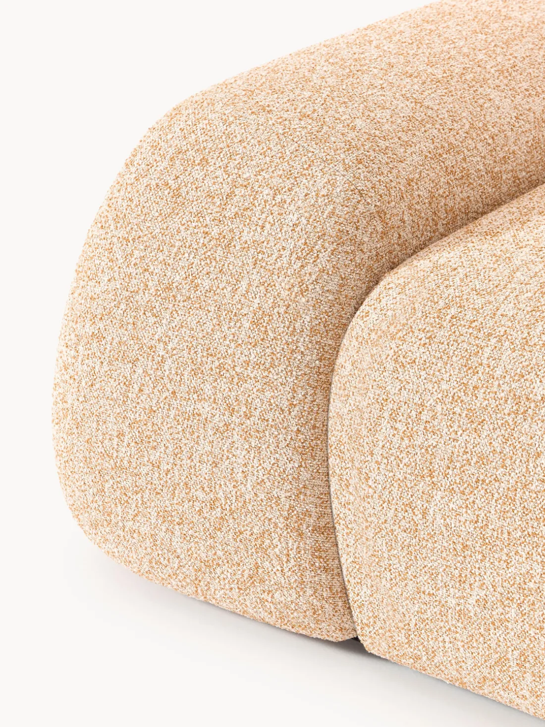 Módulo de esquina en tejido bouclé Wolke