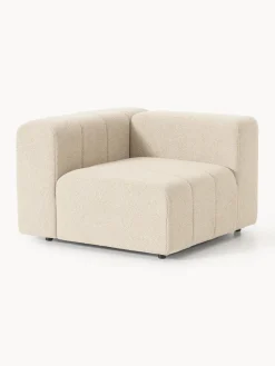 Módulo de esquina en tejido bouclé Lena