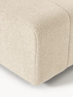 Módulo de esquina en tejido bouclé Lena