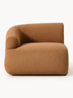 Módulo de esquina en tejido bouclé Sofia