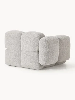 Módulo de esquina en tejido bouclé Tayla