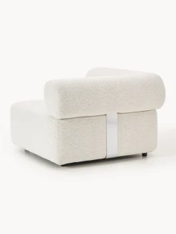 Módulo de esquina en tejido bouclé Anton