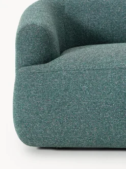 Módulo de esquina en tejido bouclé Sofia