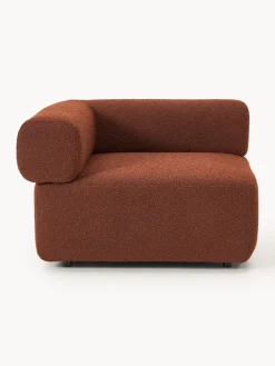 Módulo de esquina en tejido bouclé Anton