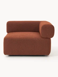 Módulo de esquina en tejido bouclé Anton