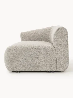 Módulo de esquina en tejido bouclé Sofia