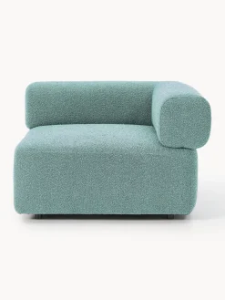 Módulo de esquina en tejido bouclé Anton