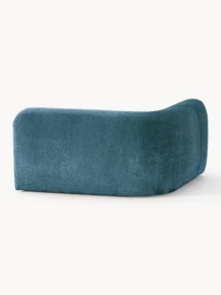 Módulo de esquina redondo de borreguillo bouclé Wolke