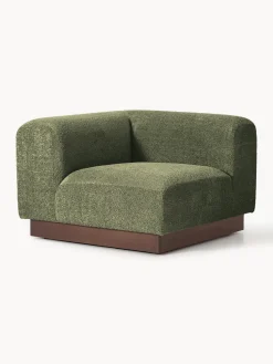 Módulo de esquina sofá de borreguillo bouclé Natalie