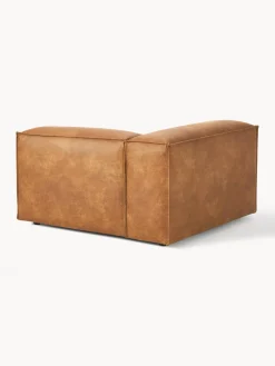 Módulo de esquina sofá de cuero reciclado Lennon