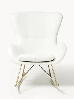 Mecedora de borreguillo Wing