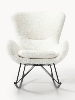 Mecedora de borreguillo Wing