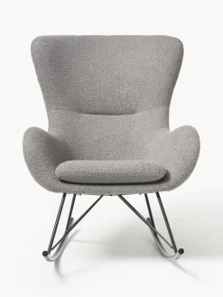 Mecedora de borreguillo Wing