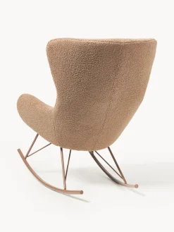 Mecedora de borreguillo Wing